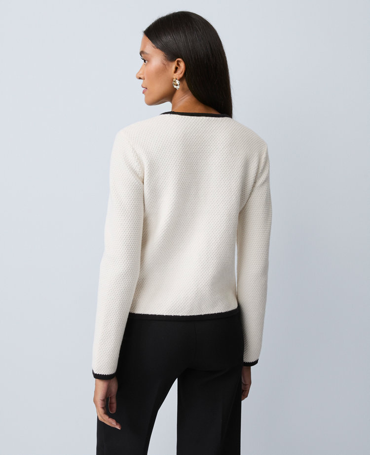 Bow Sweater Cardigan
