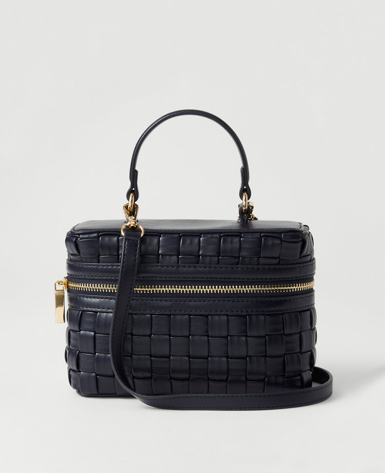 Ann Taylor Woven Makeup Case Women's