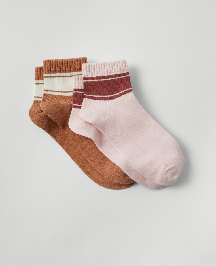Striped Ankle Sock Set