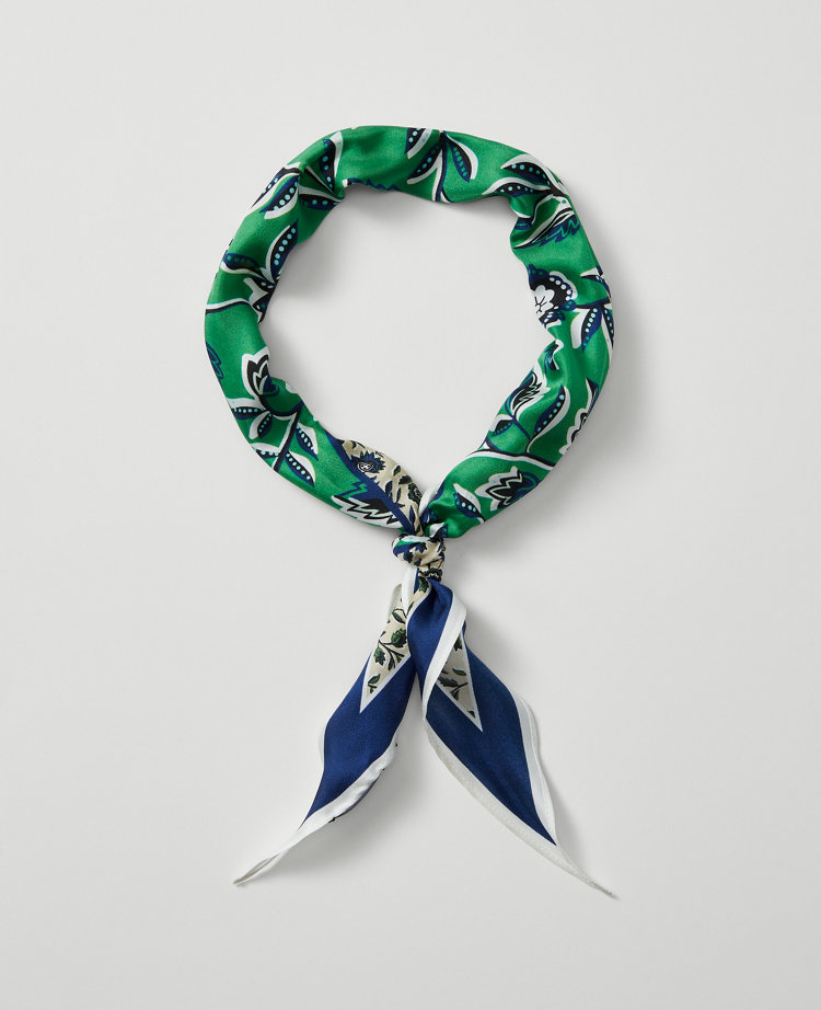 Floral Silk Scarf