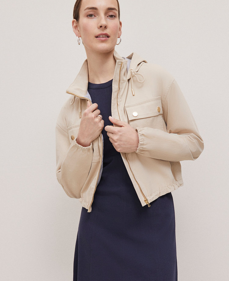 Petite Weekend Collection Windbreaker Jacket