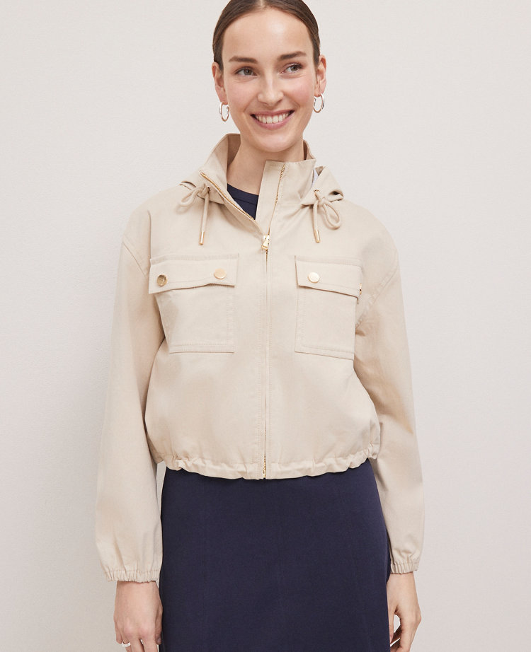 Petite Weekend Collection Windbreaker Jacket