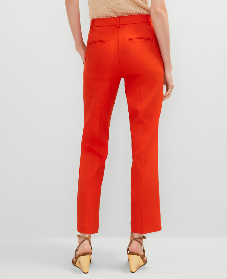 The Eva Ankle Pant in Linen Blend