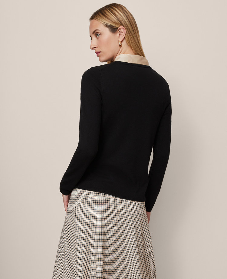 Ann Taylor Essential Crew Neck Sweater Women's