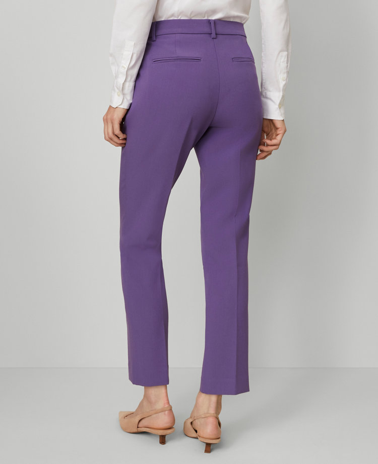 The Eva Ankle Pant in Doubleweave