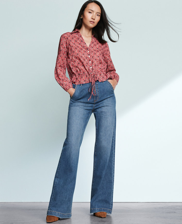 The Denim Trouser Pant