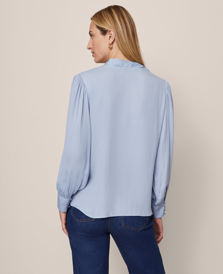 Petite V-Neck Popover