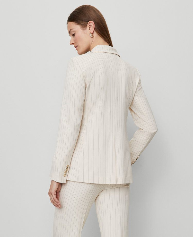 The Greenwich Blazer in Pinstripe