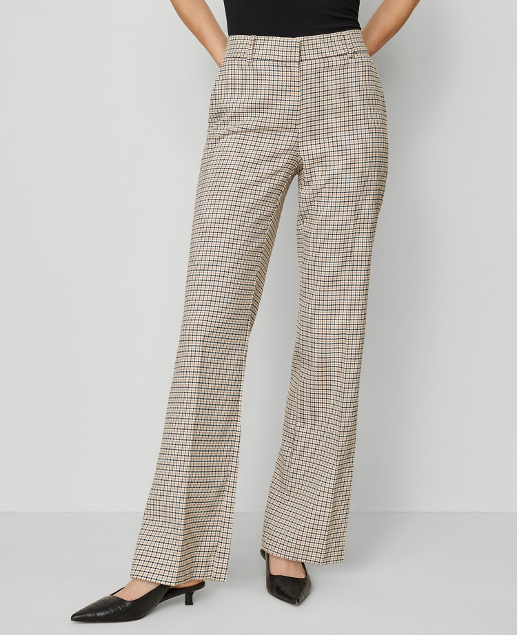 The Jayne Trouser Pant in Houndstooth