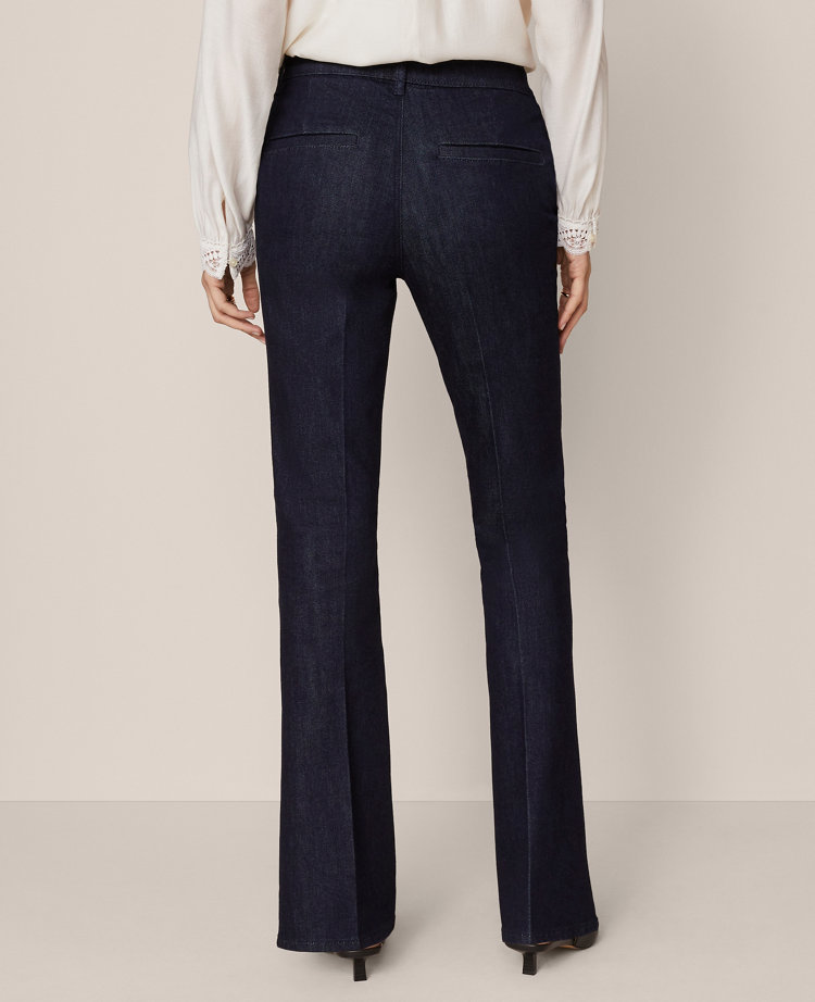 Petite Mid Rise Boot Jean in Classic Rinse Wash — Curvy Fit