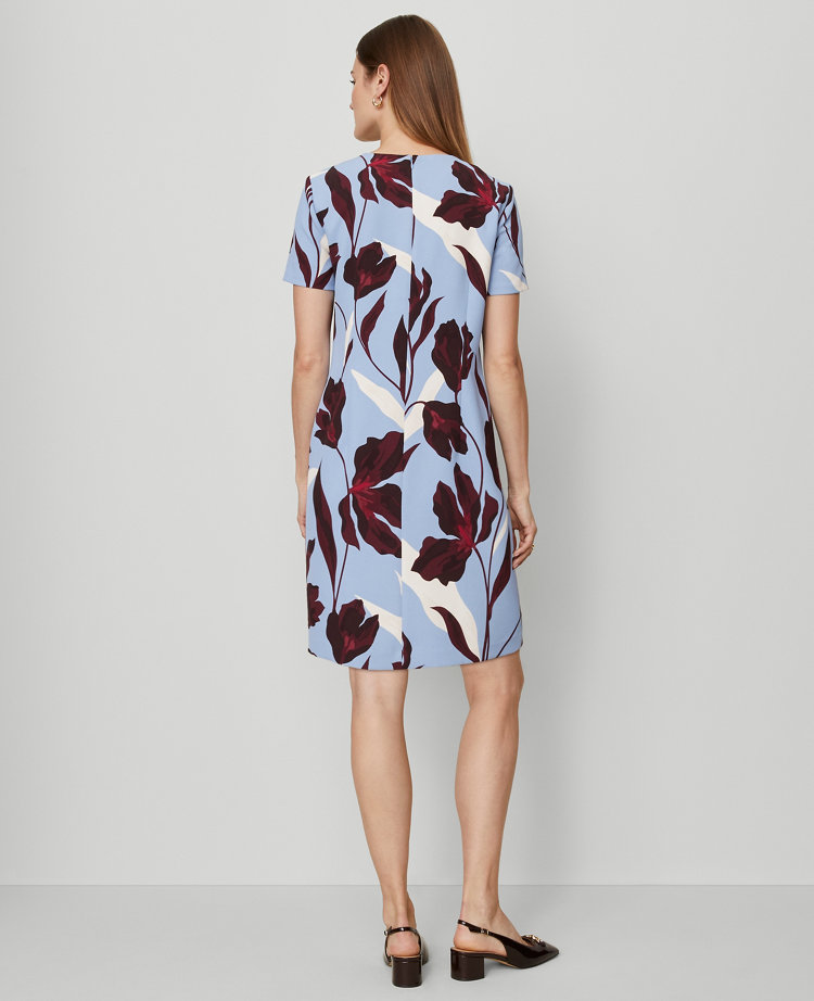 Petite Floral Shift Dress
