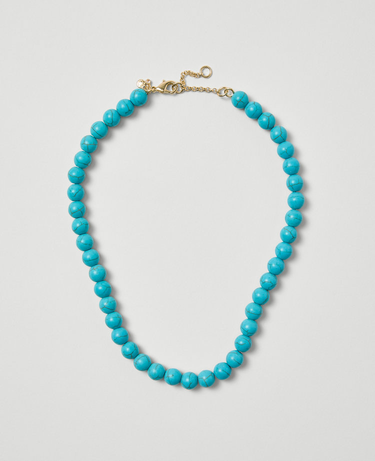 Beaded Turquoise Necklace