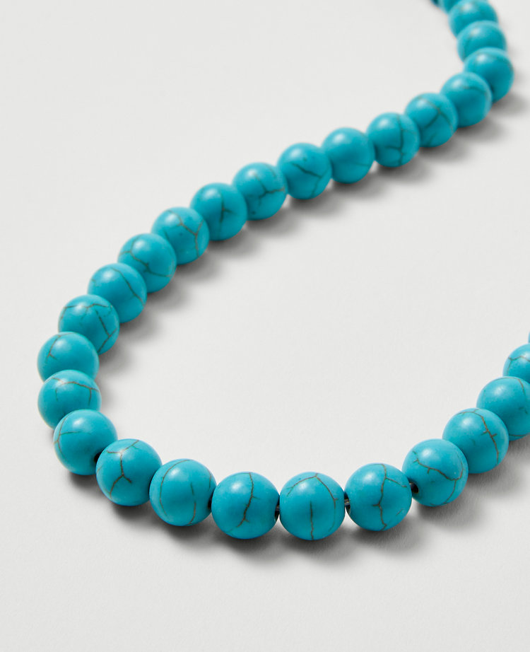 Beaded Turquoise Necklace