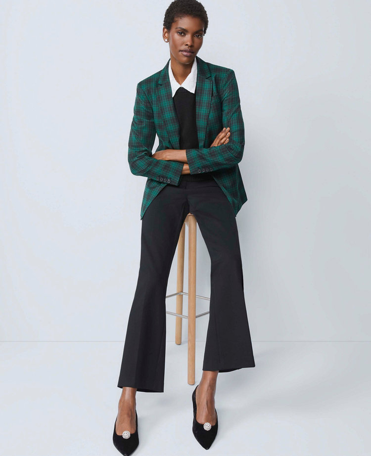 The Petite Side-Zip Flare Pant