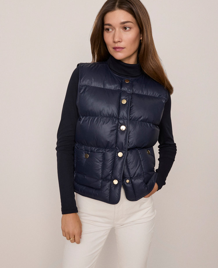Petite Weekend Collection Quilted Vest