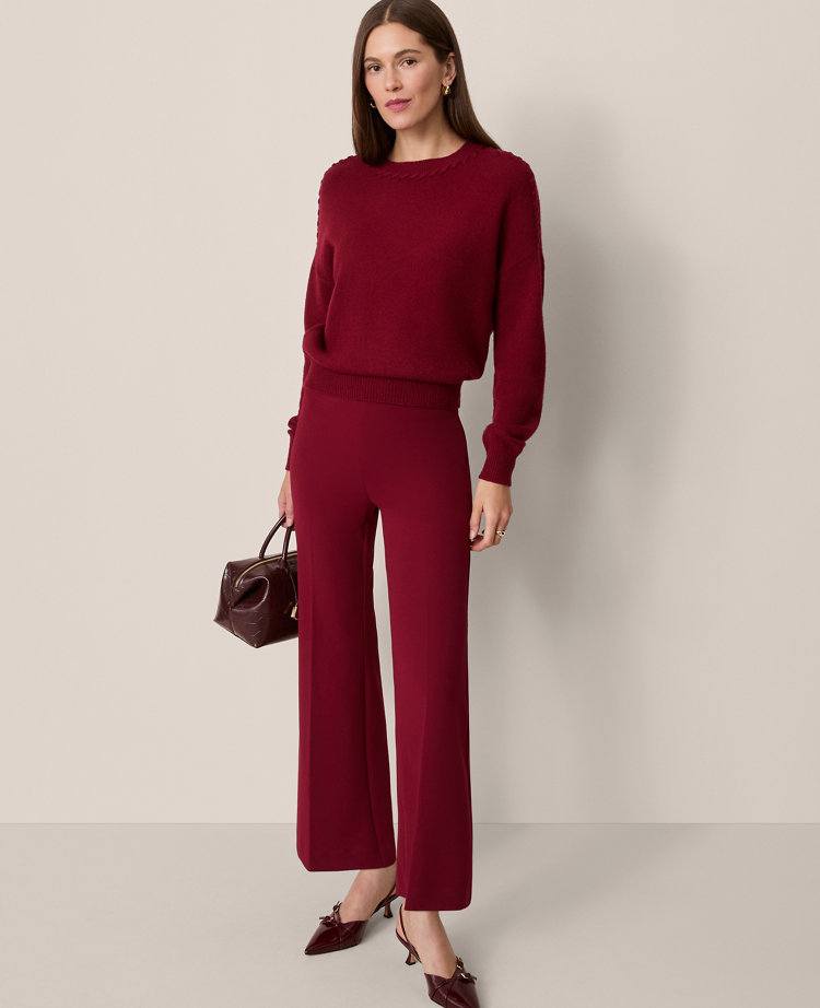 The Side-Zip Flare Pant