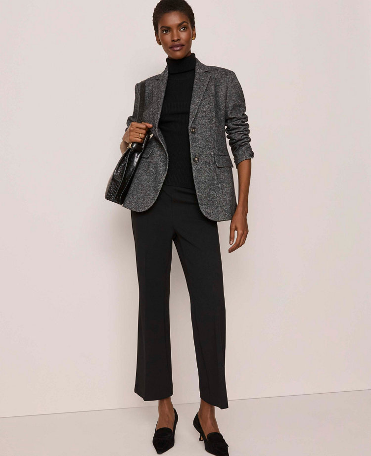 The Side-Zip Flare Pant
