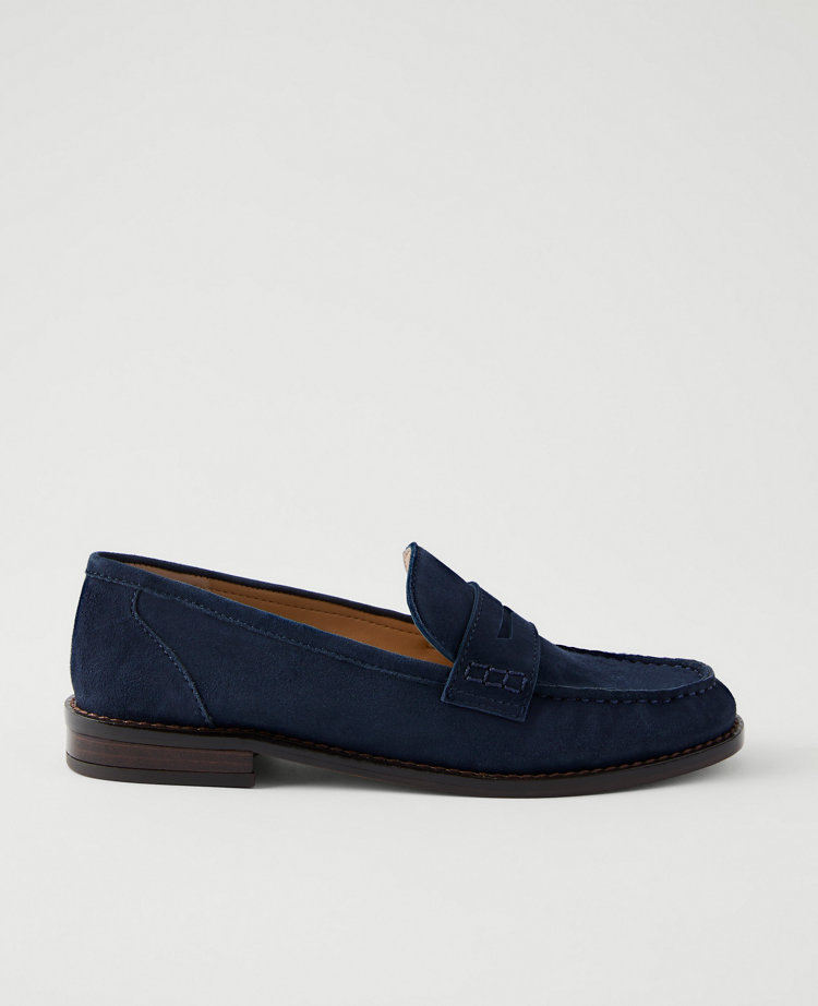 Weekend Collection Suede Penny Loafer