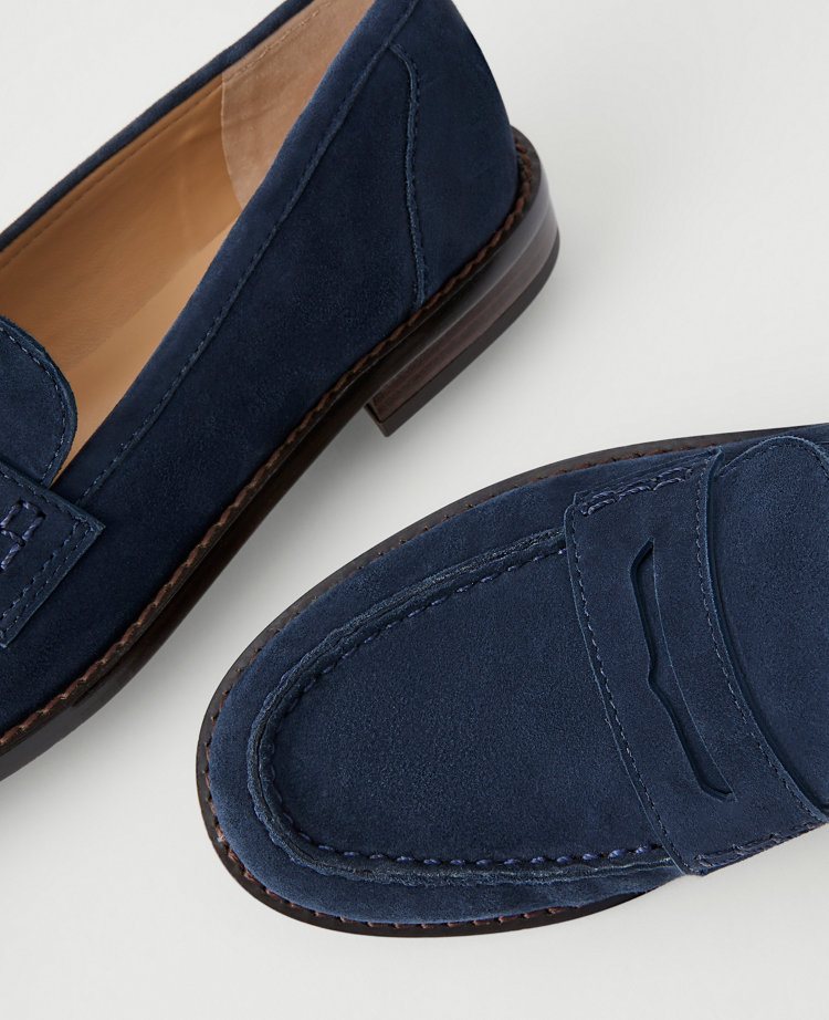 Weekend Collection Suede Penny Loafer