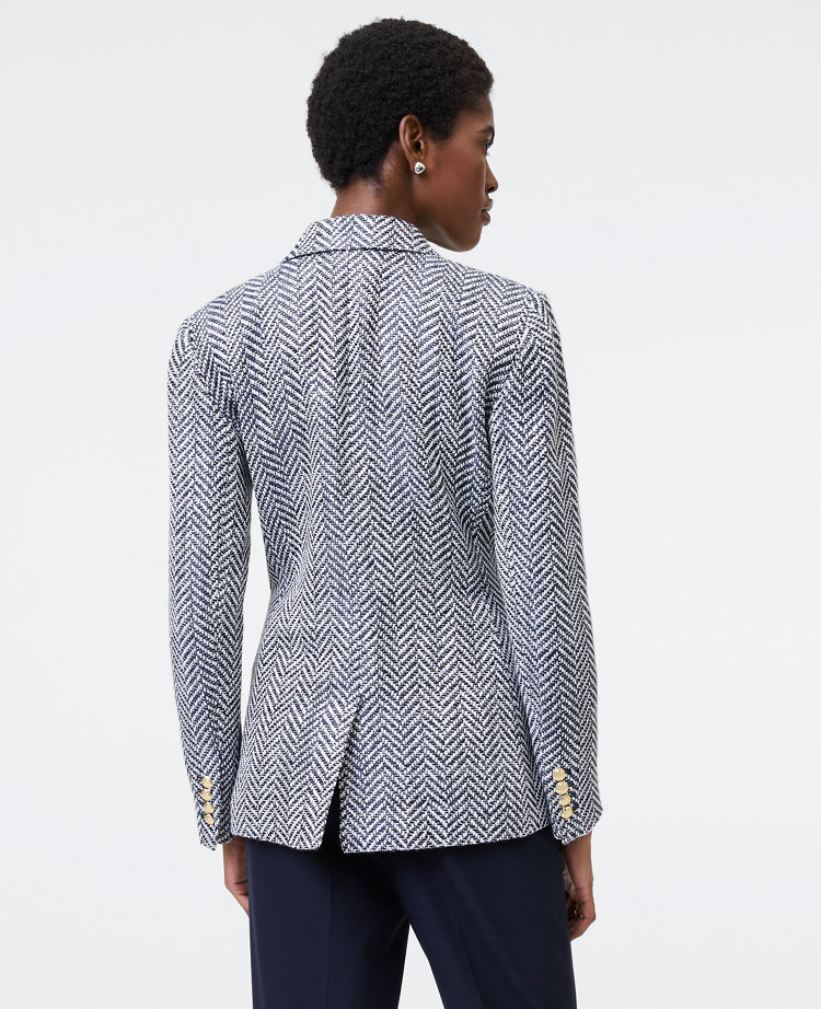The Greenwich Blazer in Herringbone Tweed