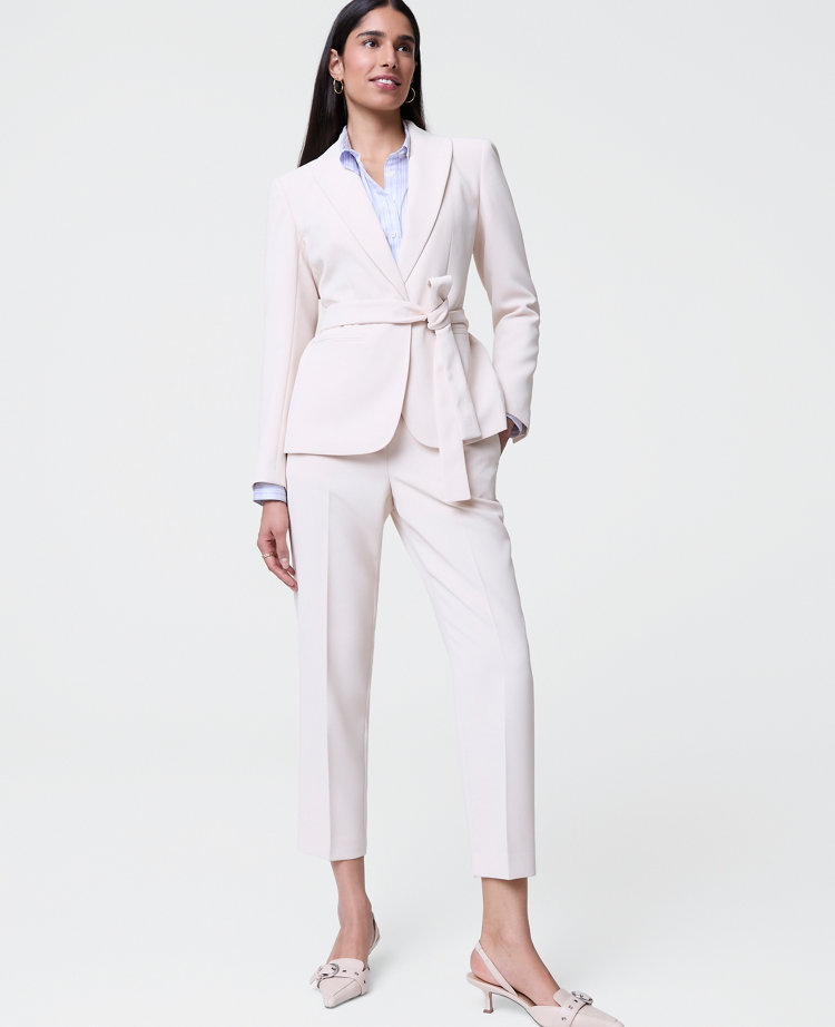 The Relaxed Ankle Pant in Crepe