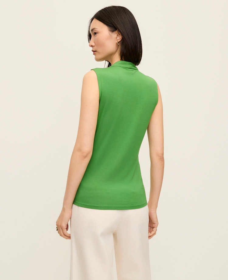 Sleeveless V-Neck Top