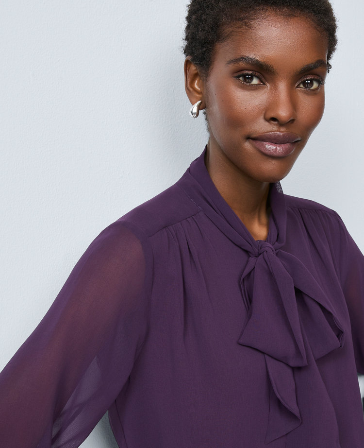 Petite Bow Blouse