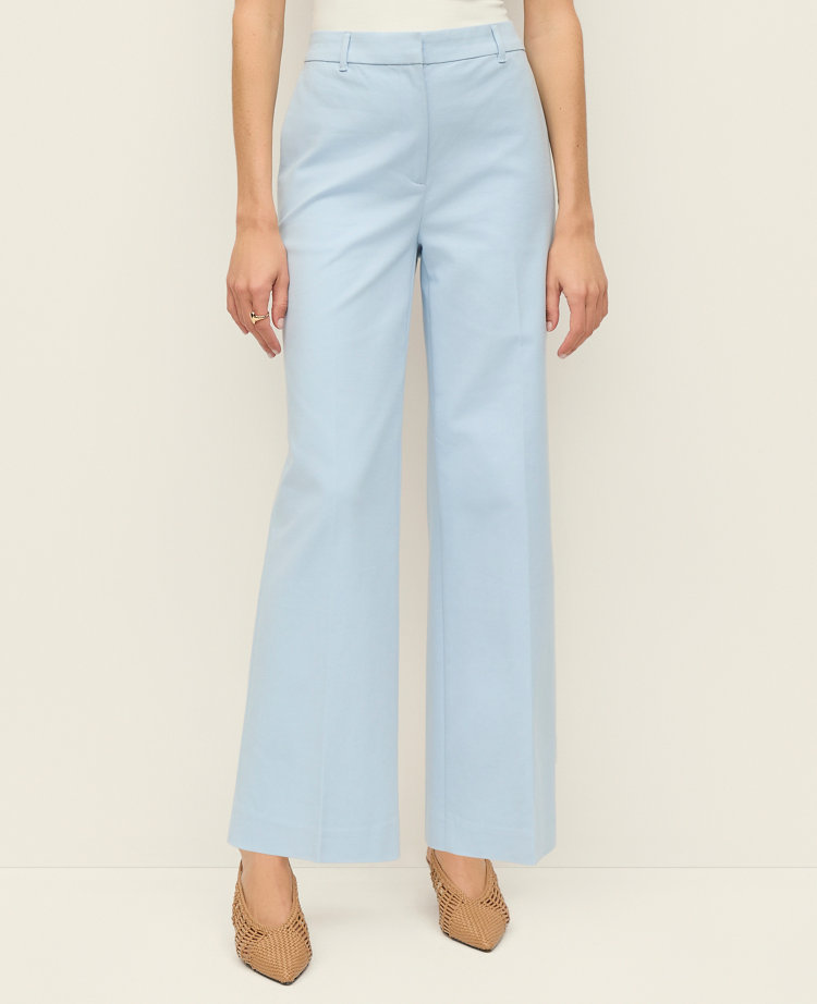 The High Rise Everyday Ankle Pant in Stretch Cotton