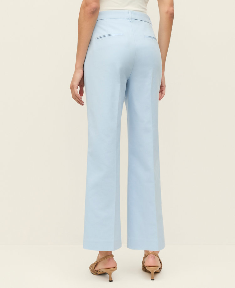 The High Rise Everyday Ankle Pant in Stretch Cotton