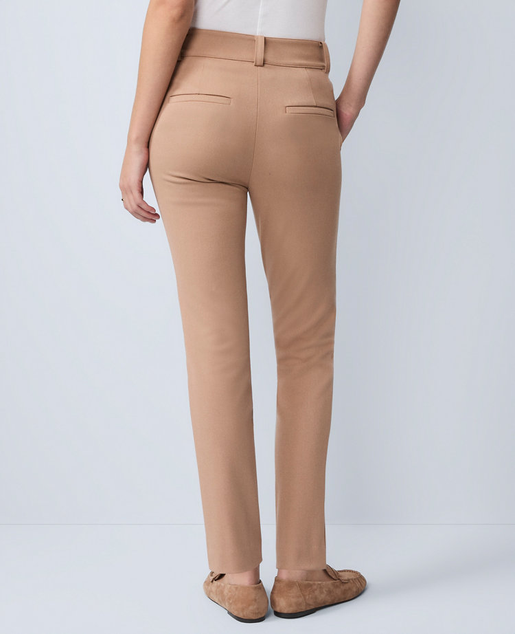 Ann Taylor Petite Weekend Collection Skinny Ankle Pant In Neutral