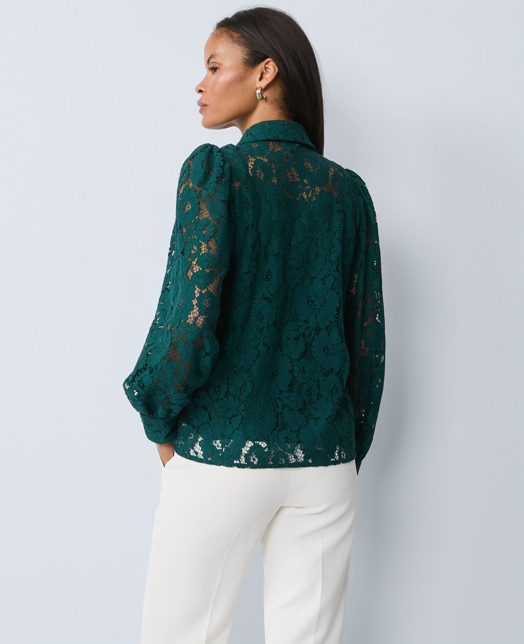 Petite Lace Blouse