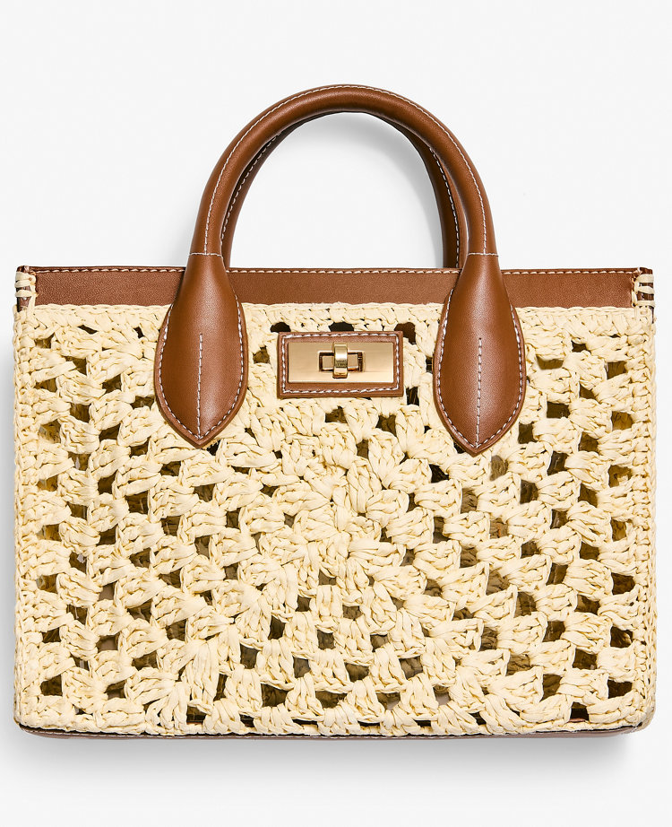 Woven Straw Tote