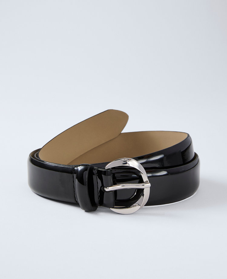 Patent Twisted Buckle Belt