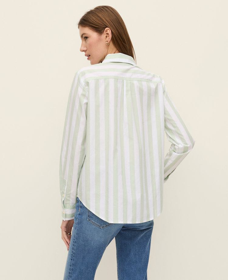 Weekend Collection Striped Relaxed Perfect Shirt