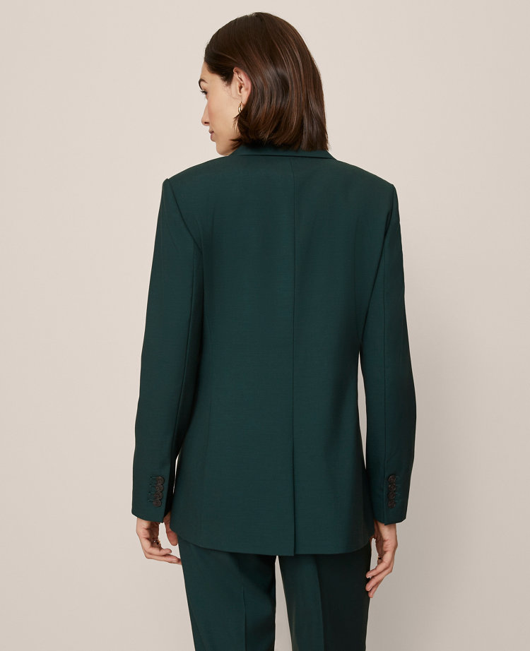 Petite Fitted Long Blazer