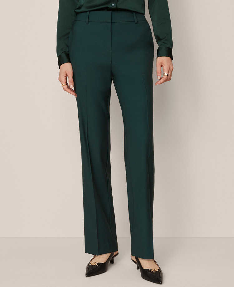 The Petite Sophia Straight Pant — Curvy Fit