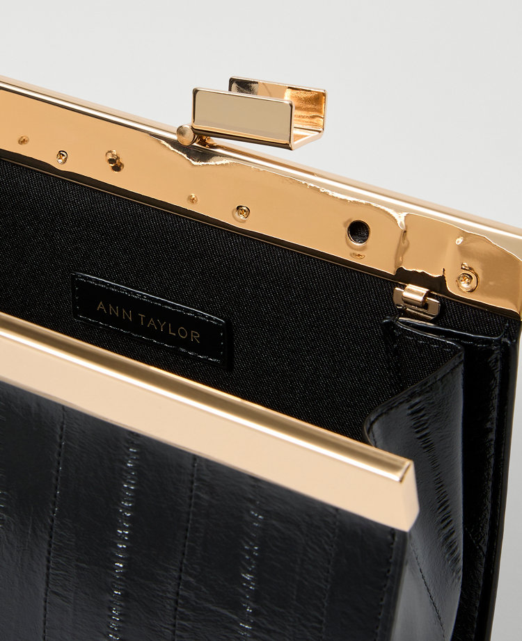 Embossed Clutch Bag