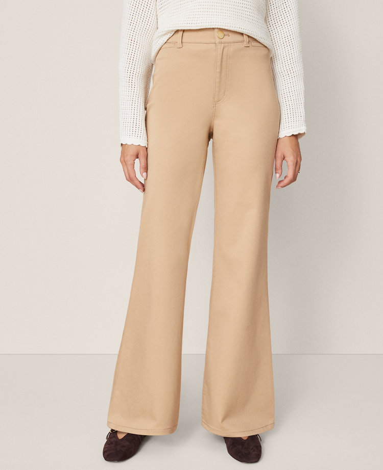 Ann Taylor Weekend Collection 4-Pocket Flare Pant Women's