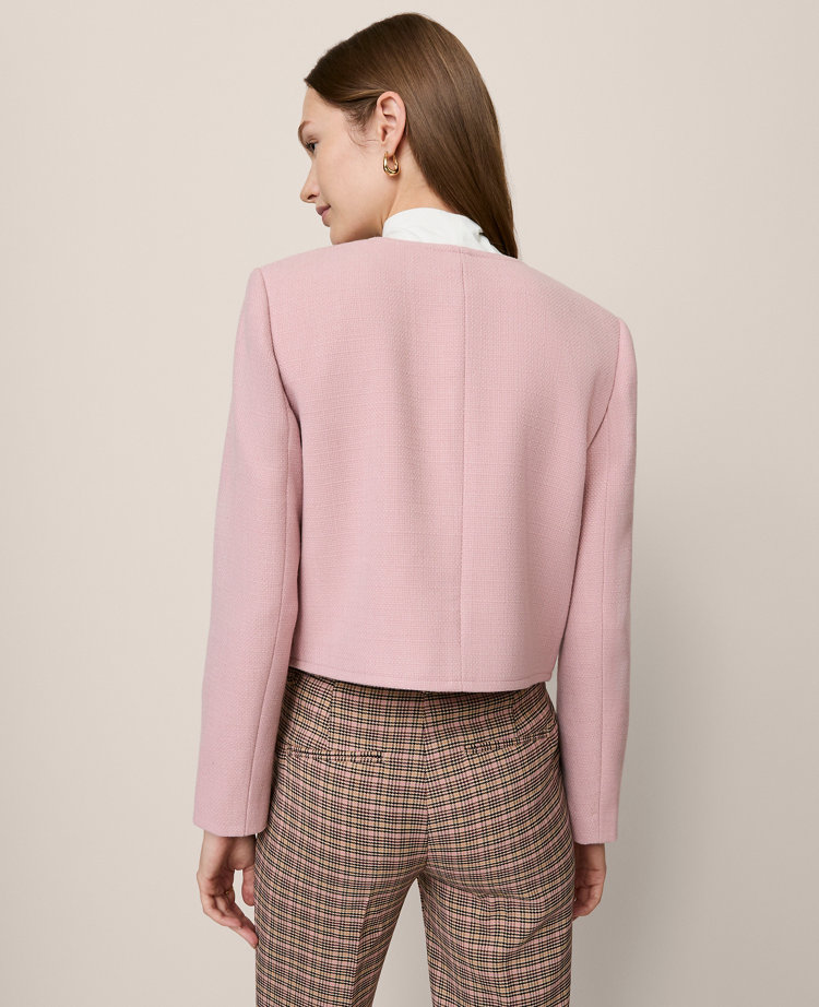 Petite Crew Neck Jacket