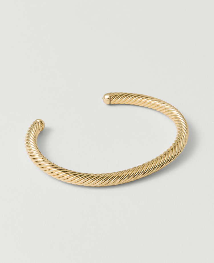 Rope Metal Cuff Bracelet