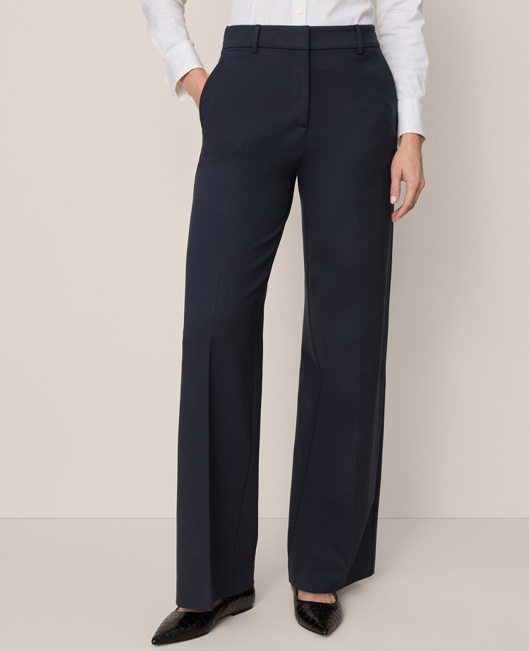 The Wide-Leg Pant in Ponte