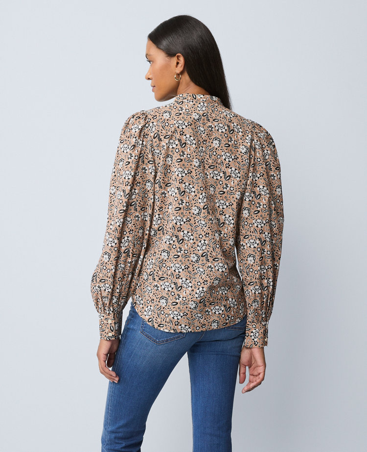 Weekend Collection Floral Button Down Shirt