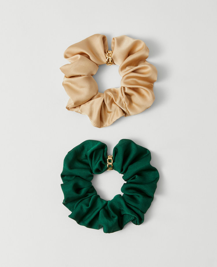 Silk Scrunchie Set