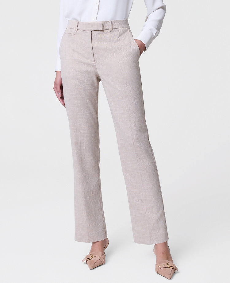 The Petite Bridgette Pant in Herringbone