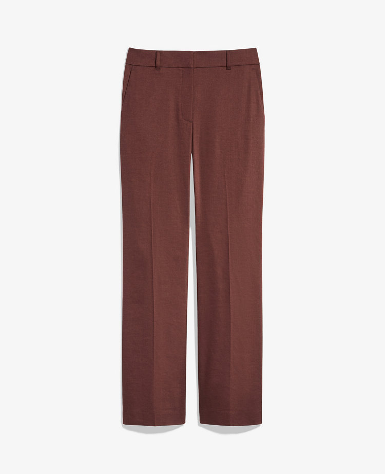 The Flare Ankle Pant in Linen Blend