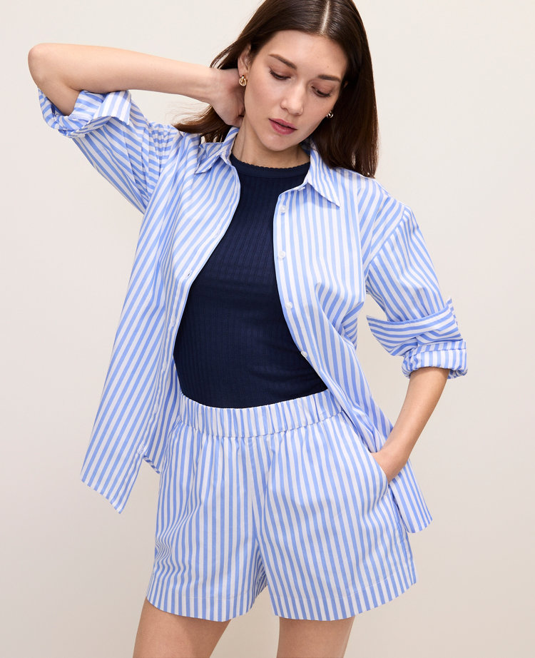 Weekend Relaxed Striped Short