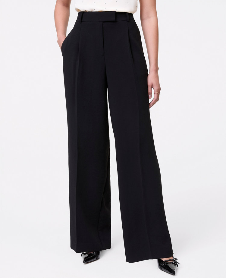 The Pleated Straight Pant