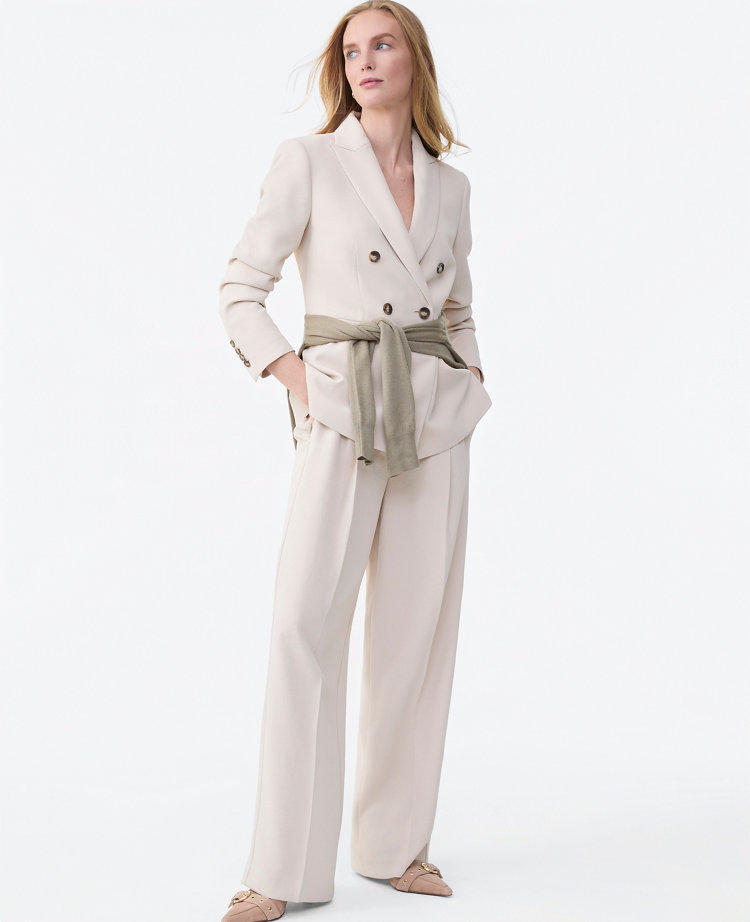 The Pleated Straight Pant