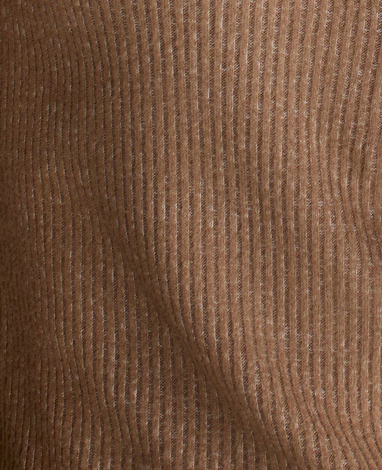Haven Well Within Brushed Rib Knit Drape Neck Top