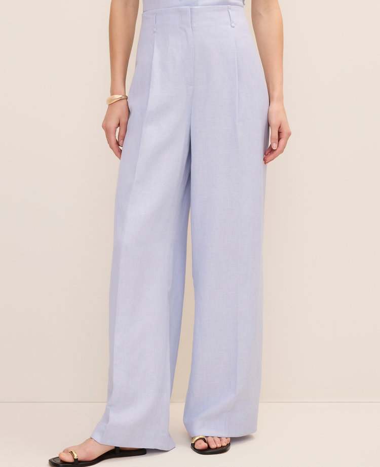 The Pleated Wide-Leg Pant